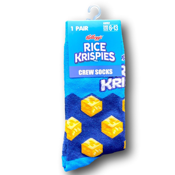 Kellogg's Other - 3/$20 Kellogg's Rice Krispies Treats Funny Novelty Crew Socks - NWT